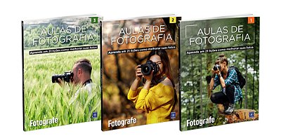 Aulas De Fotografia - Coleção Completa (3 Livros)