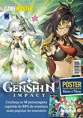 Superpôster Game Master - Genshin Impact - Arte D