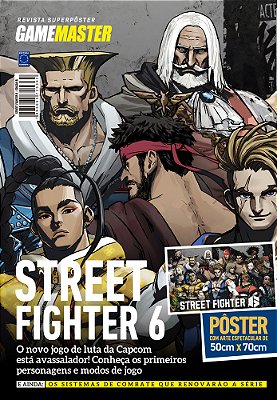 Superpôster Game Master - Street Fighter 6 - Arte B