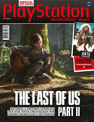Superpôster Playstation - The Last Of US Part II Arte Exclusiva