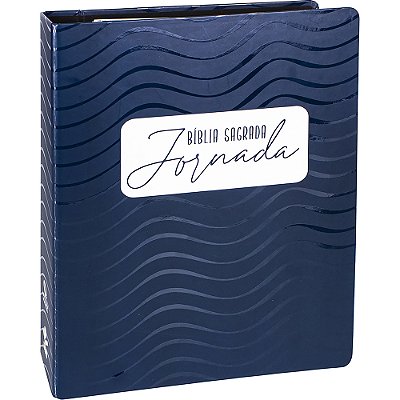 Bíblia Sagrada Jornada - Azul Escuro Nova Almeida Atualizada (Naa)