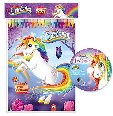 Meus Amigos Unicórnios Superkit Animado