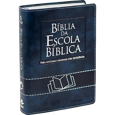 Bíblia Da Escola Bíblica - Capa Azul Nova Almeida Atualizada (Naa)
