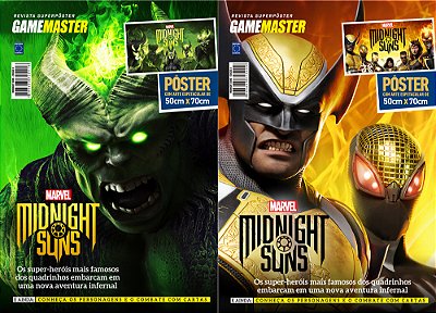 Superpôster Game Master - Midnight Suns - Arte A+b