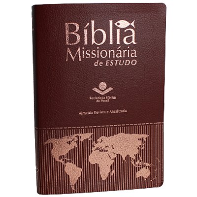 Bíblia Missionária De Estudo Almeida Revista E Atualizada (Ara)