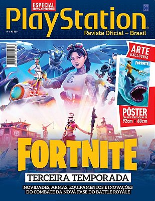 Superpôster Playstation - Fortnite Terceira Temporada
