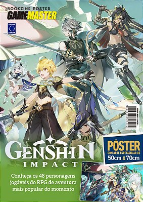 Superpôster Game Master - Genshin Impact - Arte B