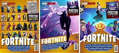Superpôster Game Master - Fortnite Paraíso - Arte A+b+c