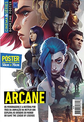 Superpôster Cinema E Séries - League Of Legends: Arcane