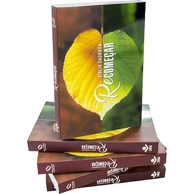 Kit Bíblia Sagrada Recomeçar Nova Almeida Atualizada (Naa)