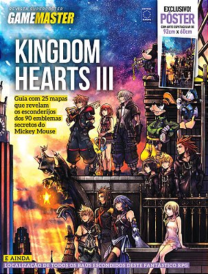 Superpôster Game Master - Kingdom Hearts
