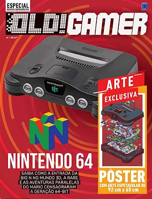 Superpôster Old! Gamer 1 - Nintendo 64
