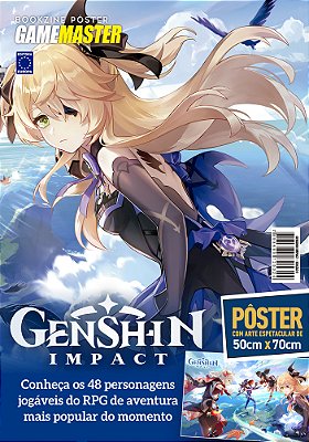 Superpôster Game Master - Genshin Impact - Arte E