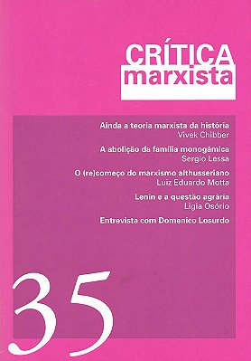 Crítica Marxista - Vol. 35 - Ano 2012 Entrevista Com Domenico Losurdo
