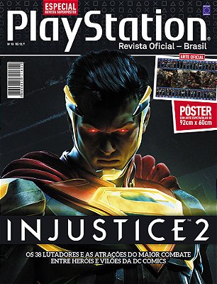 Superpôster Playstation - Injustice 2