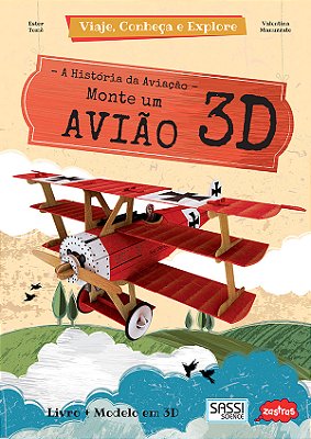 Monte Um Avião 3D: Viaje Conheça E Explore