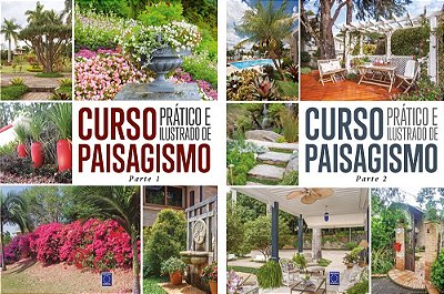 Coleção Curso Prático E Ilustrado De Paisagismo (2 Volumes)