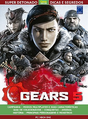 Super Detonado Game Master Dicas E Segredos - Gears Of War 5 História, Personagens, Inimigos, Arsenal, Campanha, Colecionáveis E Conquistas.