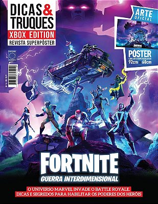 Superpôster Dicas E Truques Xbox Edition - Fortnite: Guerra Interdimensional