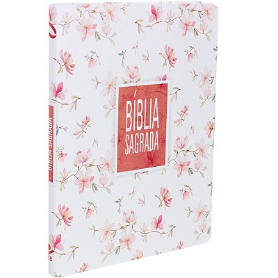 Bíblia Sagrada - Couro Sintetico Flor Nova Almeida Atualizada (Naa)