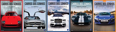 Coleção Carros Dos Sonhos (Completa - 5 Volumes)