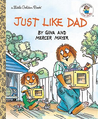 Just Like Dad - Little Golden Book-..