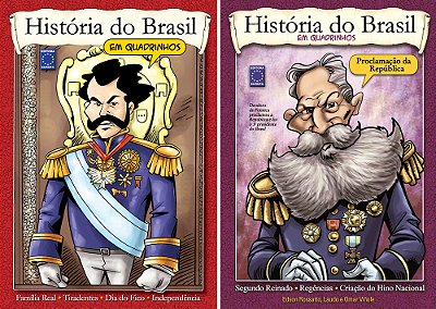 História Do Brasil Em Quadrinhos (Coleção - 2 Volumes)