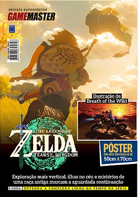 Superpôster Game Master - Zelda: Tears Of The Kingdom - Arte B