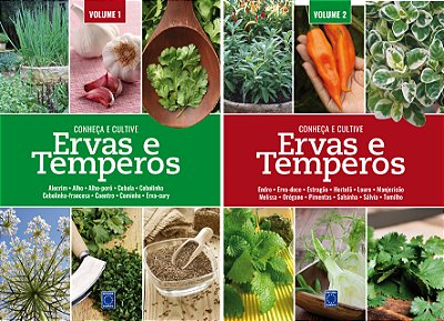 Ervas E Temperos: Conheça E Cultive (Coleção - 2 Volumes)