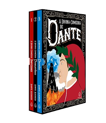 A Divina Comédia - Box Com 3 Livros