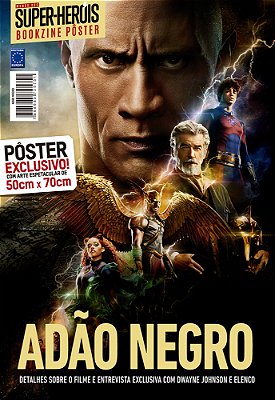 Superpôster Mundo Dos Super-Heróis - Adão Negro