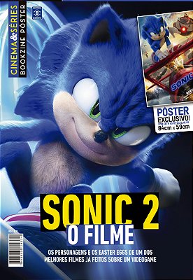 Superpôster Cinema E Séries - Sonic 2 - O Filme
