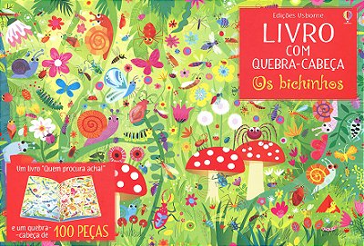 Os Bichinhos: Livro Com Quebra-Cabeça