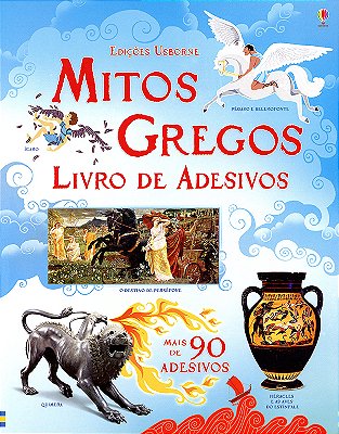 Mitos Gregos: Livro De Adesivos