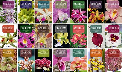 Enciclopédia Das Orquídeas (Coleção - 21 Volumes)-..