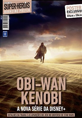 Superpôster Mundo Dos Super-Heróis - Obi-Wan Kenobi - Arte A