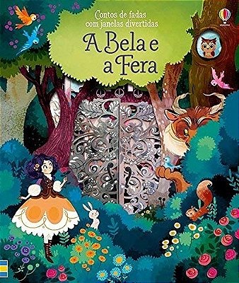 A Bela E A Fera: Contos De Fadas Com Janelas Divertidas