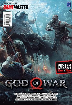 Superpôster Game Master - God Of War Ragnarok - Arte B