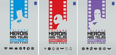 Coleção Heróis Nas Telas - Grandes Filmes (3 Volumes)