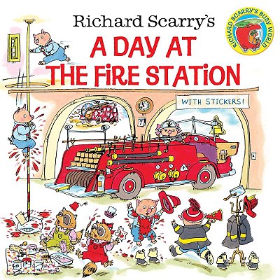 Richard Scarry's A Day At The Fire Station - Pictureback..-