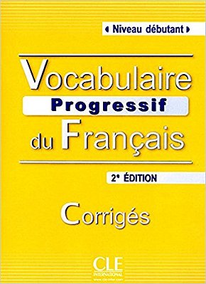 Vocabulaire Progressif Du Français Debutant Cor