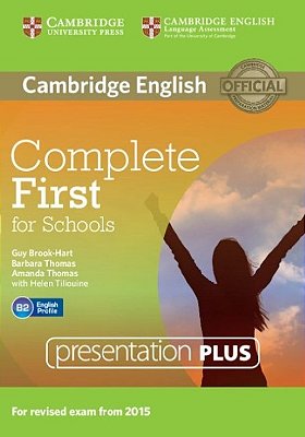 Complete First For Schools - Presentation Plus Dvd-ROM
