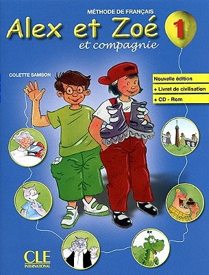 Alex Et Zoé Et Compagnie 1 - Livre De L'Éléve - Livret De Civilisation - CD-ROM