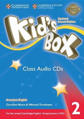 Kid's Box American English 2 - Class Audio CDs (4) - Updated Second Edition