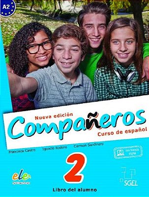 Nuevo Compañeros 2 - Libro Del Alumno Con Acesso Digital - Edición Brasil