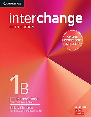 Interchange 1B - Student's Book With Online Self-Study And Online Workbook - 5Th Edition-..