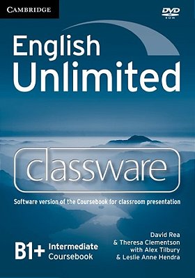 English Unlimited Intermediate - Classware - Dvd ROM
