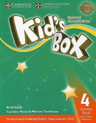 Kid's Box British English 4 - Activity Book With Online Resources - Updated Second Edition