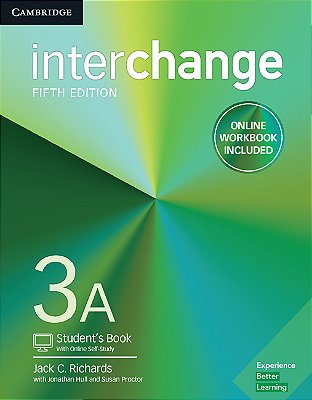 Interchange 3A - Student's Book With Online Self-Study And Online Workbook - 5Th Edition