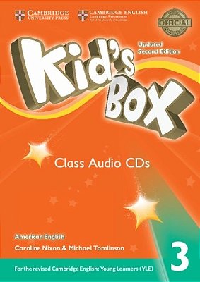 Kid's Box American English 3 - Class Audio CDs (Pack Of 3) - Updated Segond Edition